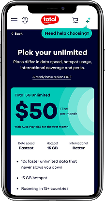 Step 3, Pick your plan